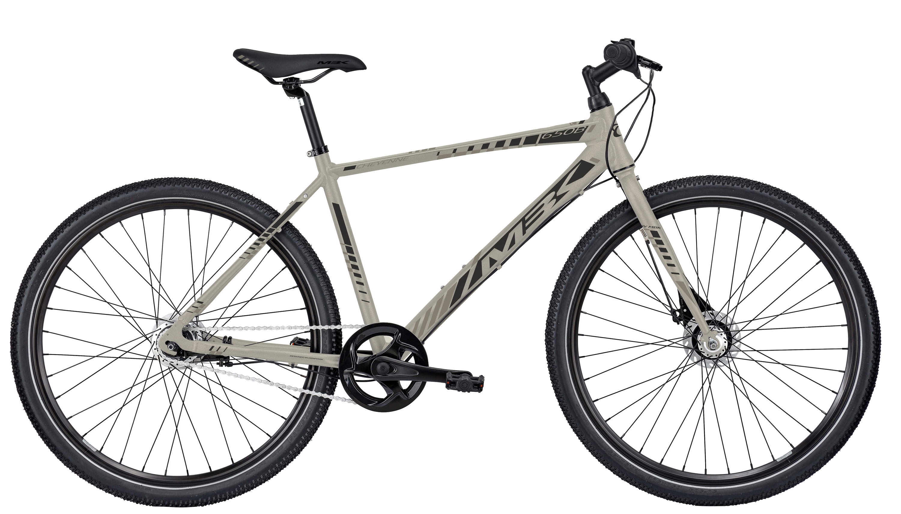 Hvid Mbk Cheyenne 650b 2023 - Mbk Cykel  - 5707965286849
